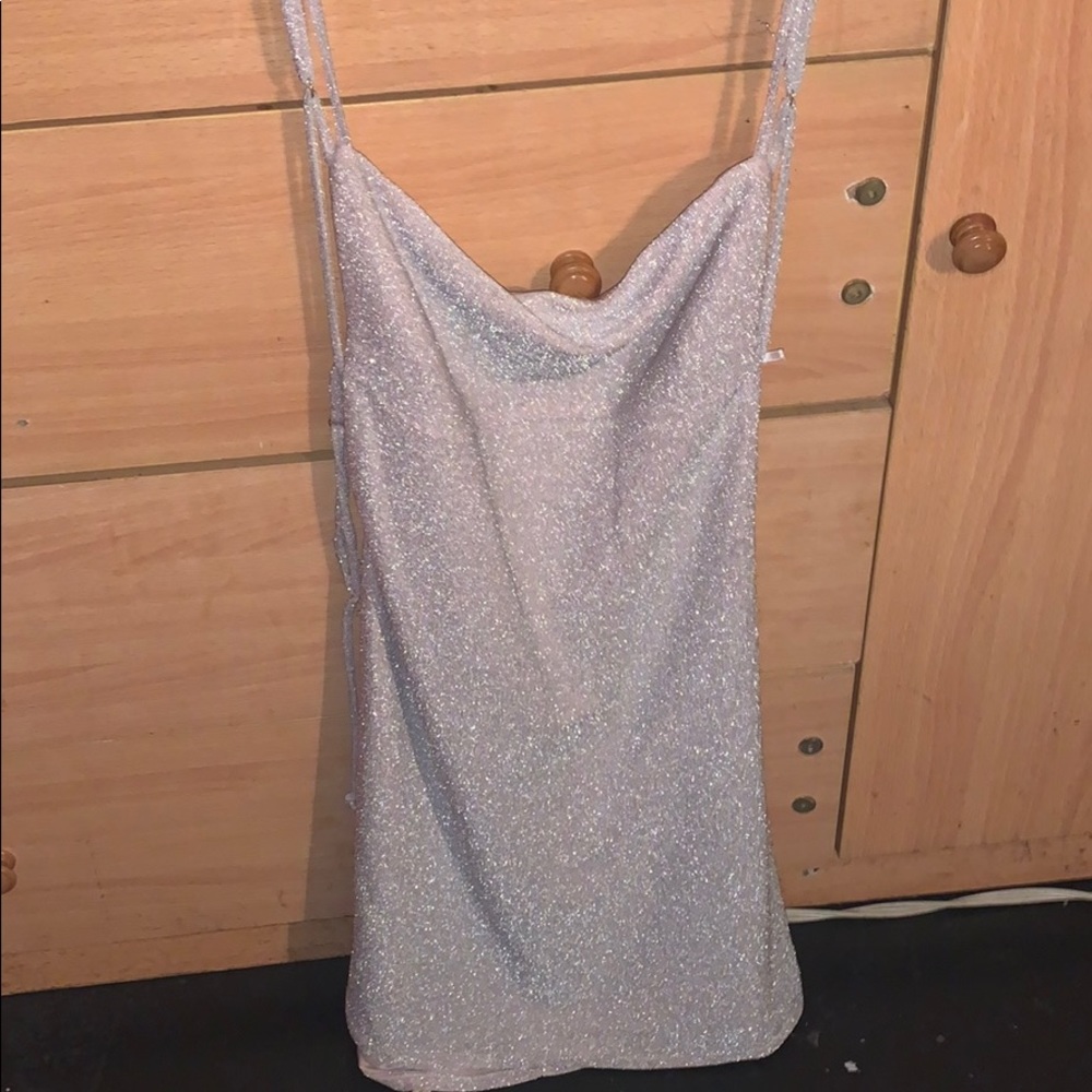 Sparkling Back Out Dress